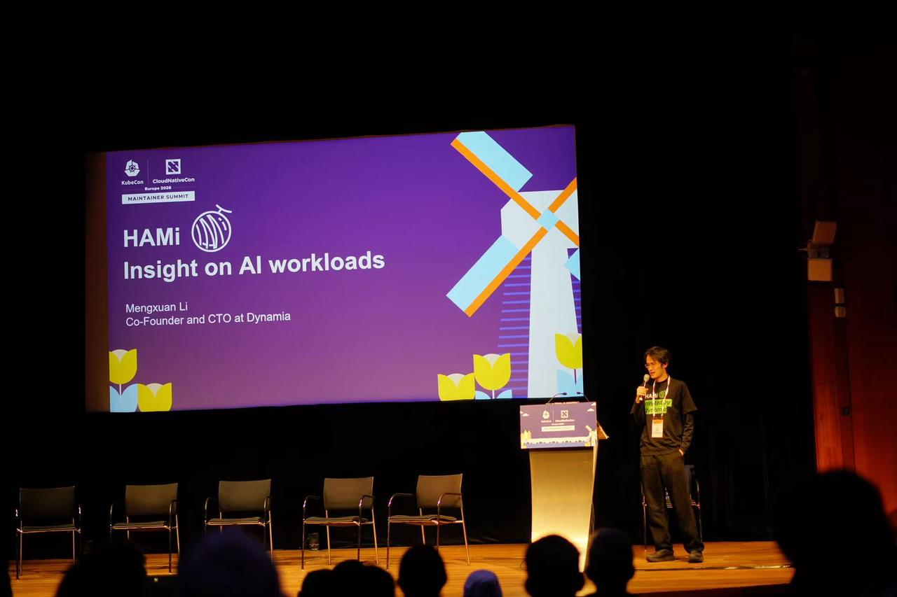 HAMi Maintainer 李孟轩在 Maintainer Summit 上分享 AI Workloads 洞察